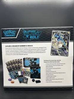 Pokemon Black Bolt ETB Elite Trainer Box Pokemon Center Exclusive - Image 2