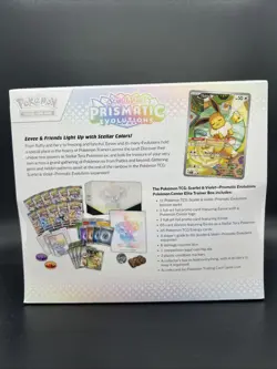 Pokemon Prismatic Evolutions ETB Elite Trainer Box Pokemon Center Exclusive - Image 2