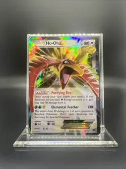 Pokemon Ho-Oh EX 92/122 XY Breakpoint Holo - LIGHT PLAY - Image 1