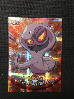 2000 Topps Chrome Pokemon Series 1 Arbok #24 Tekno Chrome - Excellent! - Image 1