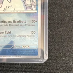 Pokemon Beartic Sv: Black Bolt 026/086 Rare Holo Master Ball HP 150 2025 EN - Image 5
