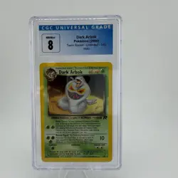 2000 POKEMON ROCKET #2 DARK ARBOK-HOLO CGC 8 Vintage Pokemon Slab - Image 1