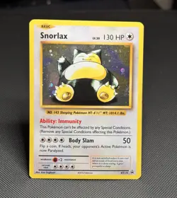 Pokemon TCG: Snorlax XY179 - Black Star Promo - Holo w/Small Swirl - *LP* - Image 1
