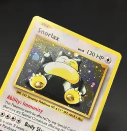 Pokemon TCG: Snorlax XY179 - Black Star Promo - Holo w/Small Swirl - *LP* - Image 3
