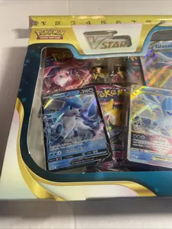Pokemon TCG Glaceon V Star Special Collection Sword & Shield (Factory Sealed) - Image 2