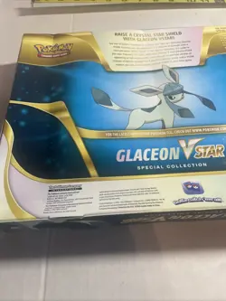Pokemon TCG Glaceon V Star Special Collection Sword & Shield (Factory Sealed) - Image 5
