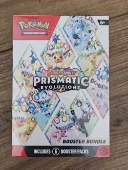 Pokemon TCG: S&V Prismatic Evolutions Factory Sealed Booster Bundle Box - Image 1