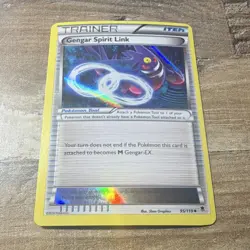Pokemon TCG Gengar Spirit Link Trainer Reverse Holo 95/119 XY Phantom Forces - Image 1