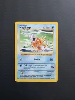 Magikarp 35/102 Shadowless Base Set Pokemon - Image 1