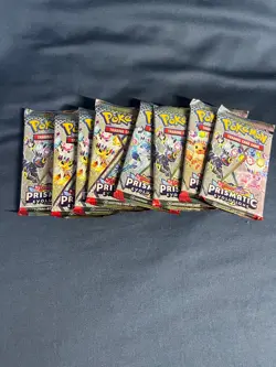 🔥 8 x Pokemon SV 2025 Prismatic Evolutions Booster Packs SEALED - Image 1