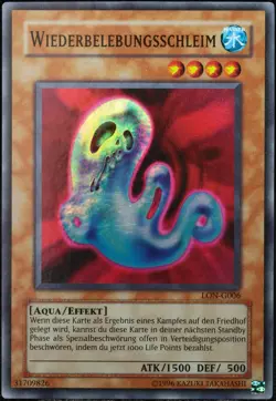 Yu-Gi-Oh! Wiederbelebungsschleim LON-G006 Super Rare [EX] | DE 2003 - Image 1