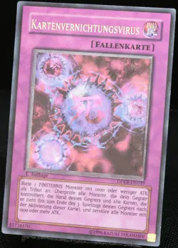 Yu-Gi-Oh! Kartenvernichtungsvirus DPKB-DE 1.Edition Ultimate Rare [G] | DE 2010 - Image 3