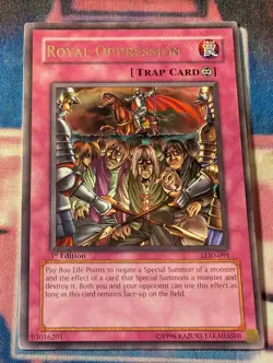 Royal Oppression LOD 1st LP Yugioh - Image 1