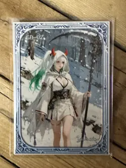 One Piece CCG Goddess Yamato Metal Card - Winter Scythe /18 - Image 1
