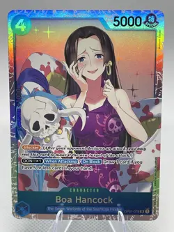 One Piece The Best PRB-01 Boa Hancock OP01-078 SR English - Image 2