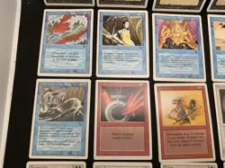 Vintage MTG Card Lot 25pc Magic The Gathering Revised White Border 90's #2 - Image 4