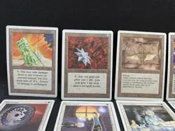 Vintage MTG Card Lot 25pc Magic The Gathering Revised White Border 90s #3 - Image 2