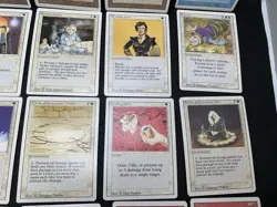 Vintage MTG Card Lot 25pc Magic The Gathering Revised White Border 90s #3 - Image 5
