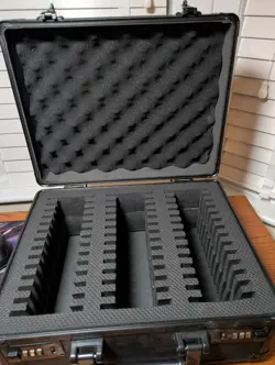 Graded Card Storage Case - PSA BGS CGC ACE - 42 Slabs - Coded Lock - Image 1