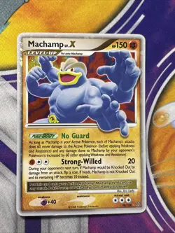 Machamp LV.X 98/100 D&P Stormfront Pokemon Card Holo Foil Rare - Image 1