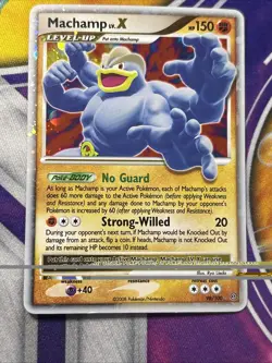 Machamp LV.X 98/100 D&P Stormfront Pokemon Card Holo Foil Rare - Image 3