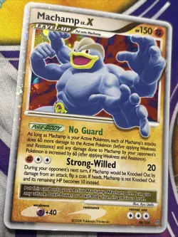 Machamp LV.X 98/100 D&P Stormfront Pokemon Card Holo Foil Rare - Image 4