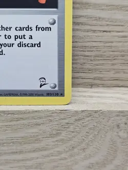 Item Finder 103/130 Base Set 2 Pokemon Card TCG Normal Rare (123) - Image 4