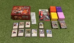 Warlord Saga Of The Storm Bigger Battle Box With A Bunch Cards Elf Dwarf Legion - Image 1