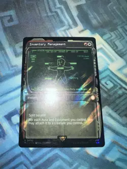 MTG Surge Foil Showcase Inventory Management MP Slight Bend Plz See Pics Fallout - Image 1