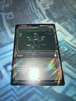 MTG Surge Foil Showcase Inventory Management MP Slight Bend Plz See Pics Fallout - Image 2