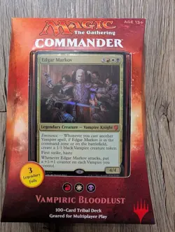 Magic the Gathering Commander 2017 Deck - Vampiric Bloodlust - Factory Sealed - Image 1