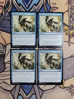 4x Rapid Hybridization - NM/M TDC MTG Magic - Image 1