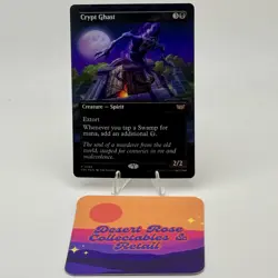 MTG Crypt Ghast Borderless Foil 368 Commander: Duskmourn: House of Horror DSC - Image 1