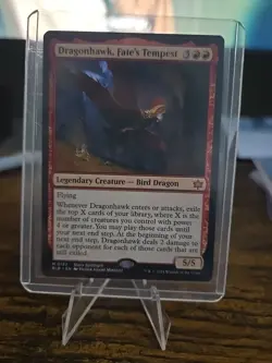 Dragonhawk, Fate's Tempest Bloomburrow Regular - Image 1