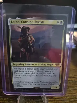 Lotho, Corrupt Shirriff 213 MTG The Lord of the Rings (LTR) Rare NM - Image 1