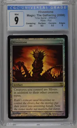 HIVESTONE Time Spiral Foil Rare CGC 9 MTG [Nostalgium] - Image 1