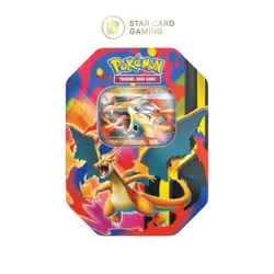 Pokemon Mega Charizard Y ex Tin (English) PRE-ORDER - Image 1