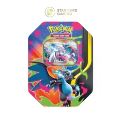 Pokemon Mega Charizard X ex Tin (English) PRE-ORDER - Image 1