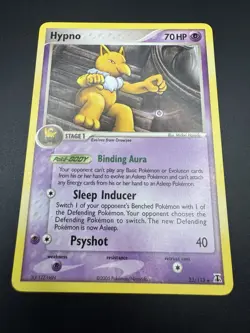 Hypno 23/113 EX Delta Species Non-Holo Rare Vintage 2005 Pokemon TCG - LP / NM - Image 4