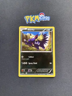 Pokemon TCG Stunky FlashFire 54/106 Regular LP. - Image 1
