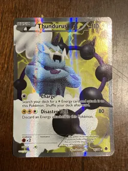 Pokemon TCG Thunderus 98/99 & Tornadus 99/99 Full Art Emerging Powers LP+/NM Set - Image 2