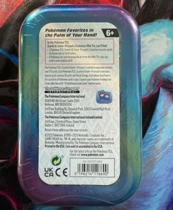 Pokemon TCG Prismatic Evolutions Mini Tin Sylveon - Brand New / Factory Sealed - Image 2