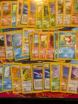 Pokemon Bulk WotC 65 Card Vintage Lot Base-Fossil-Mixed Sets DMG-NM - Image 3