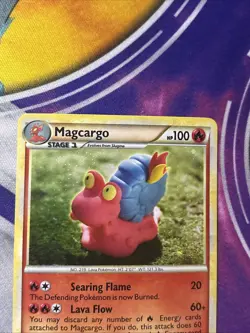 Pokemon TCG Magcargo 6/90 Rare Holo HGSS Undaunted - Image 2