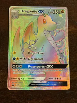 Dragonite GX SM156 Pokemon Dragon Majesty Secret Rare Black Star Promo - Image 1