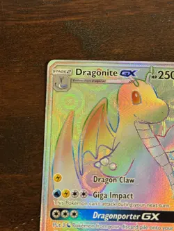 Dragonite GX SM156 Pokemon Dragon Majesty Secret Rare Black Star Promo - Image 2