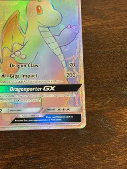 Dragonite GX SM156 Pokemon Dragon Majesty Secret Rare Black Star Promo - Image 4