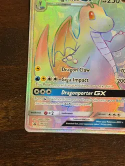 Dragonite GX SM156 Pokemon Dragon Majesty Secret Rare Black Star Promo - Image 5