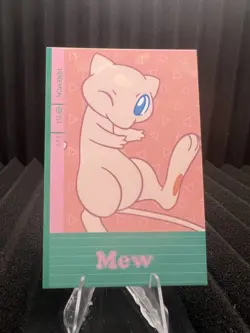 Mew #151 - Cracked Ice Holo - Electric Pikachu Database - Pokemon - Image 1