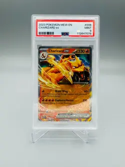 PSA 9 - Pokemon TCG Charizard ex Scarlet & Violet-151 006/165 Holo Double Rare - Image 1